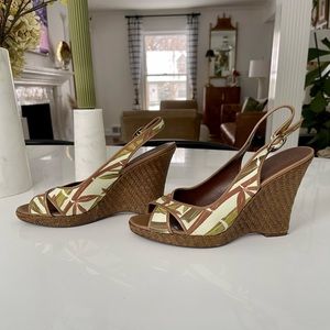 Joan & David CIRCA Bamboo Wedges